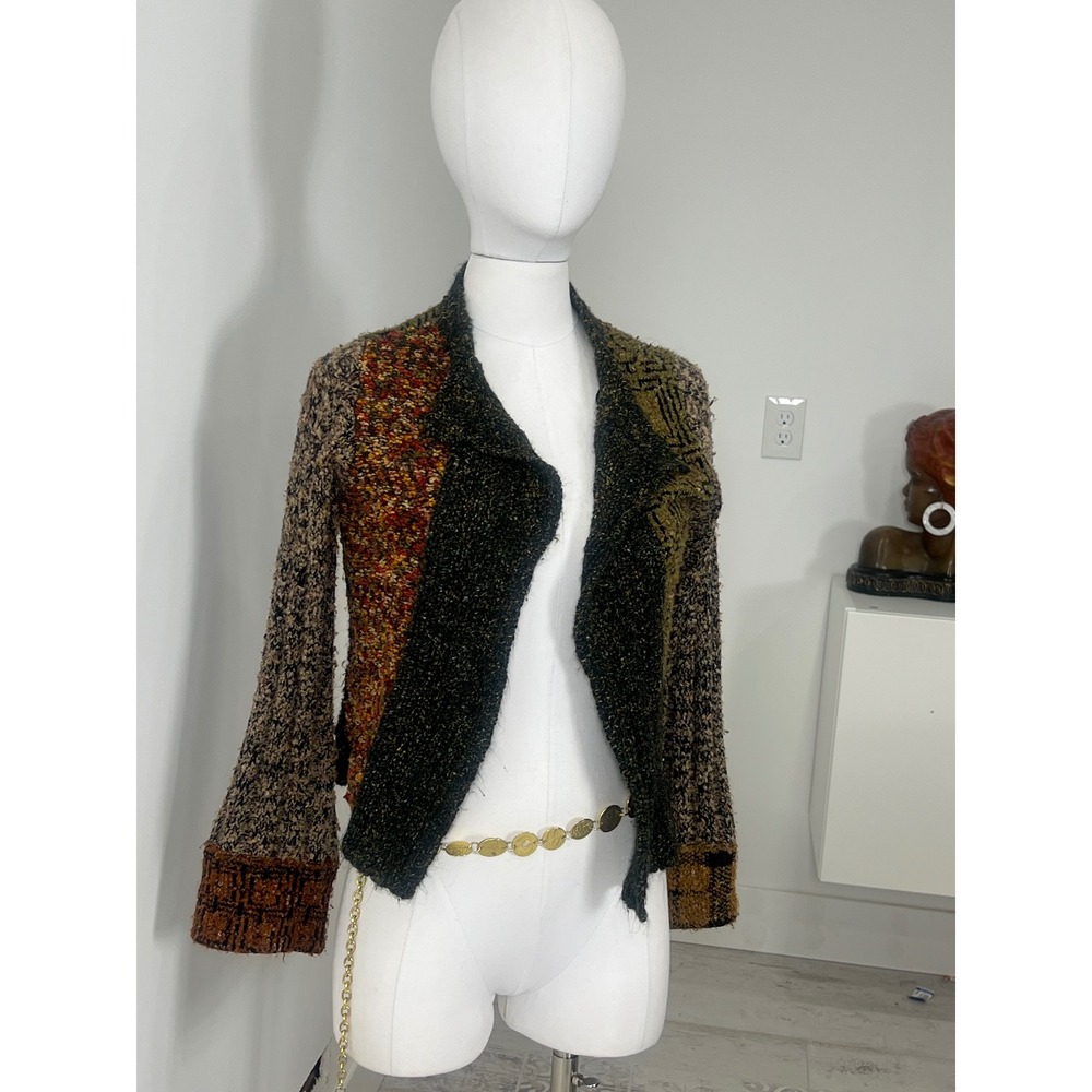 CURIO Anthropologie Open Front Cardigan‎ Sweater